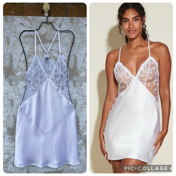 Cosabella Sanika Italian Nightie, White size medium - Picture 1 of 15